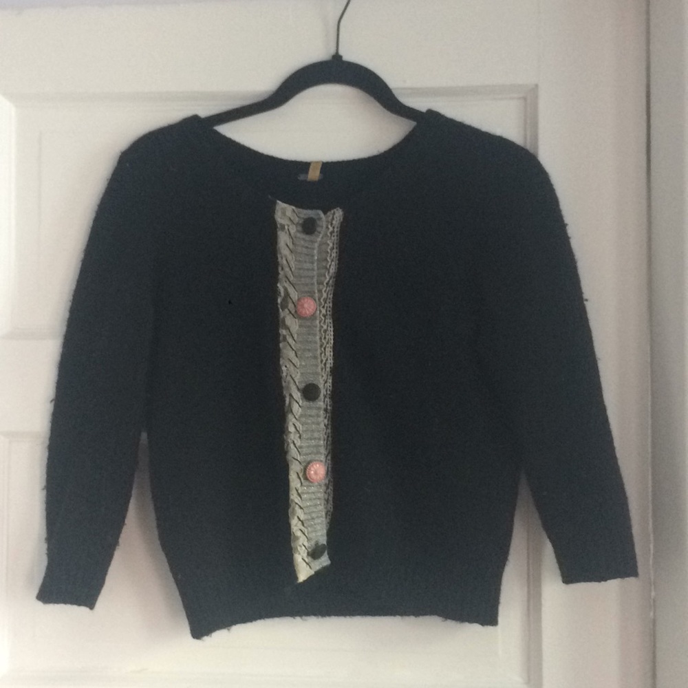 Vintage Free People Cropped Sweater